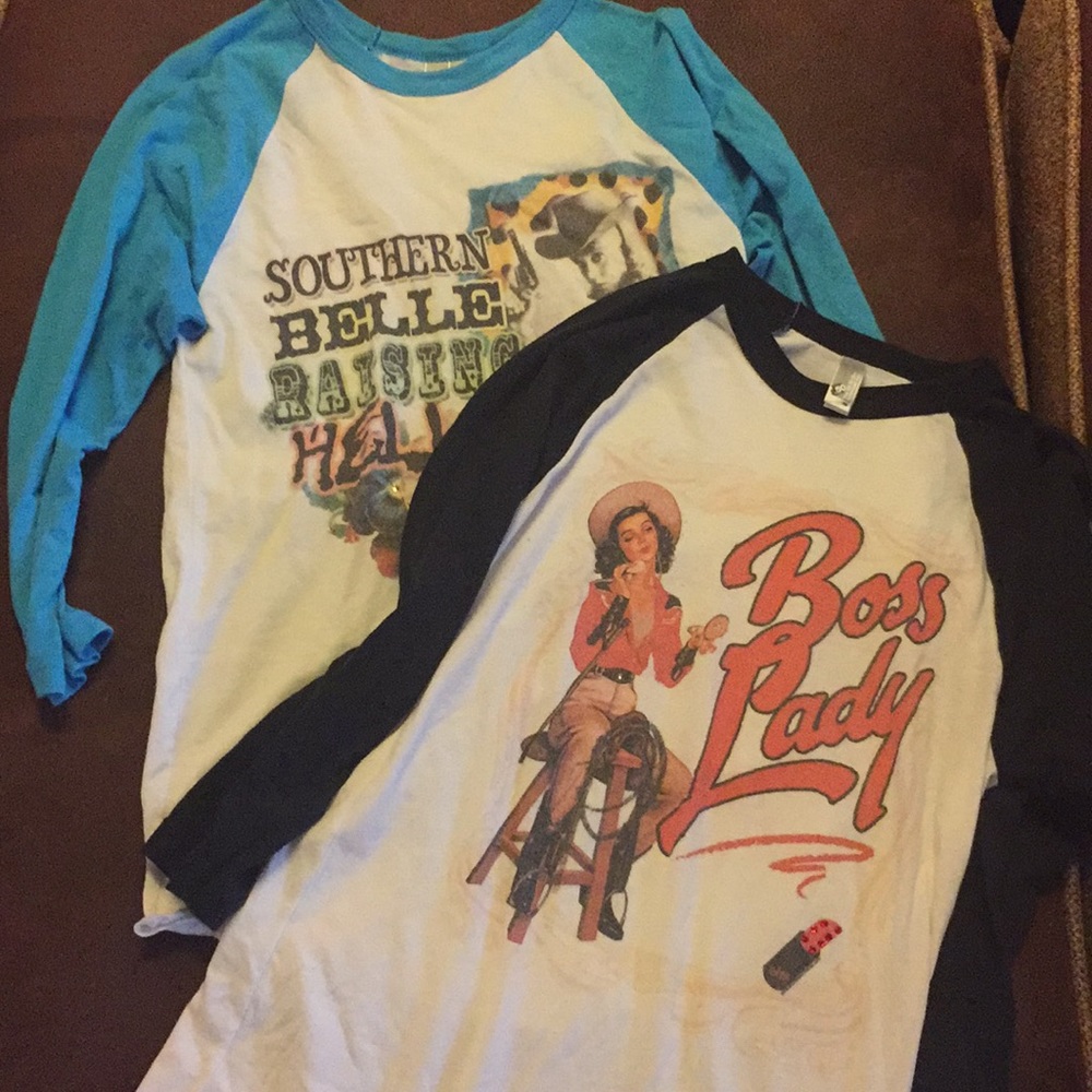 Bundle of 3/4 length Tees